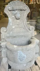 Wandbrunnen Löwe II 2-teilig, 114cm Höhe 